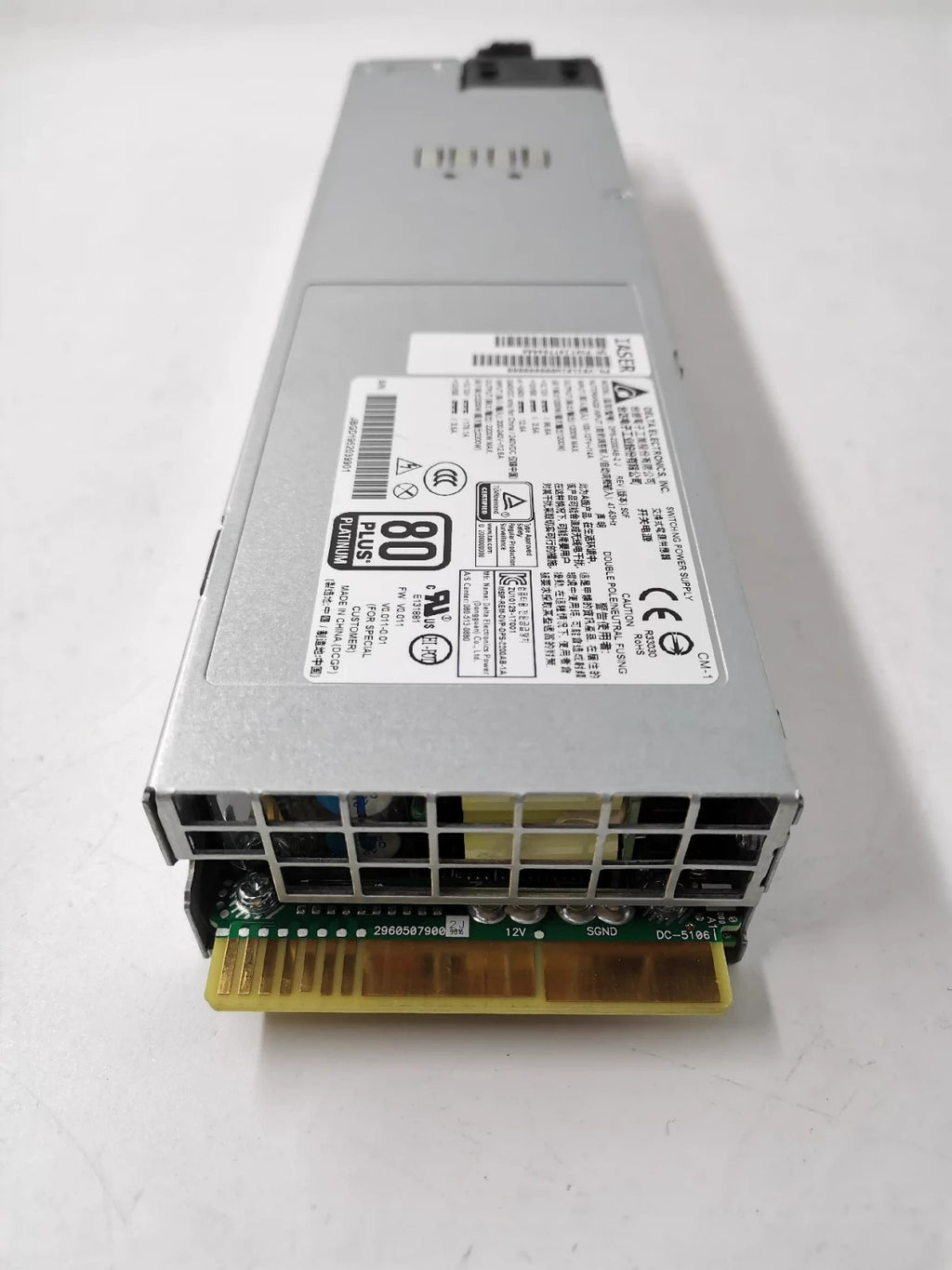 1 unidad Delta 2200W 80+ Platino Fuente de alimentación redundante de servidor Hot-Swap DPS-2200AB-2