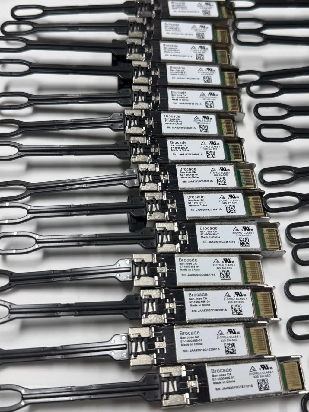1 unidad Brocade 57-1000485-01 32G SWL Fibre Channel SFP+ SW Transceptor MMF de 850 nm