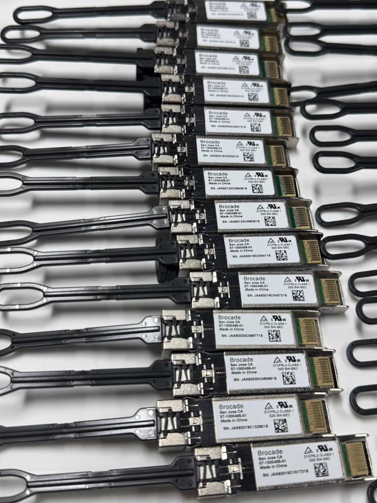 1 unidad Brocade 57-1000485-01 32G SWL Fibre Channel SFP+ SW Transceptor MMF de 850 nm