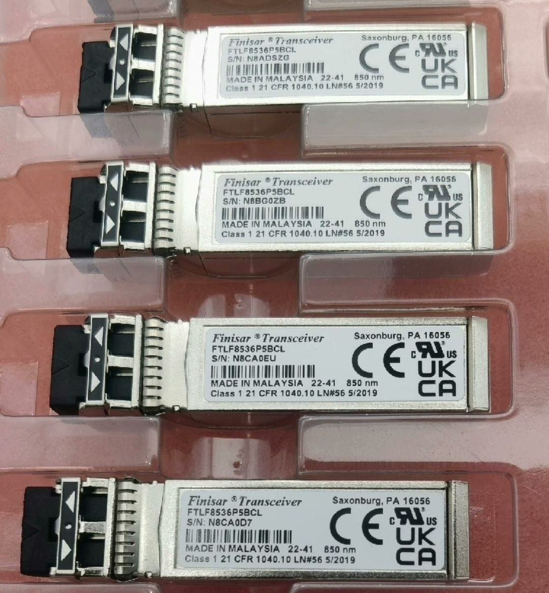 1pc Finisar FTLF8536P5BCL compatible 25GBASE-SR 25GbE SFP28 SR 100m 850nm MMF