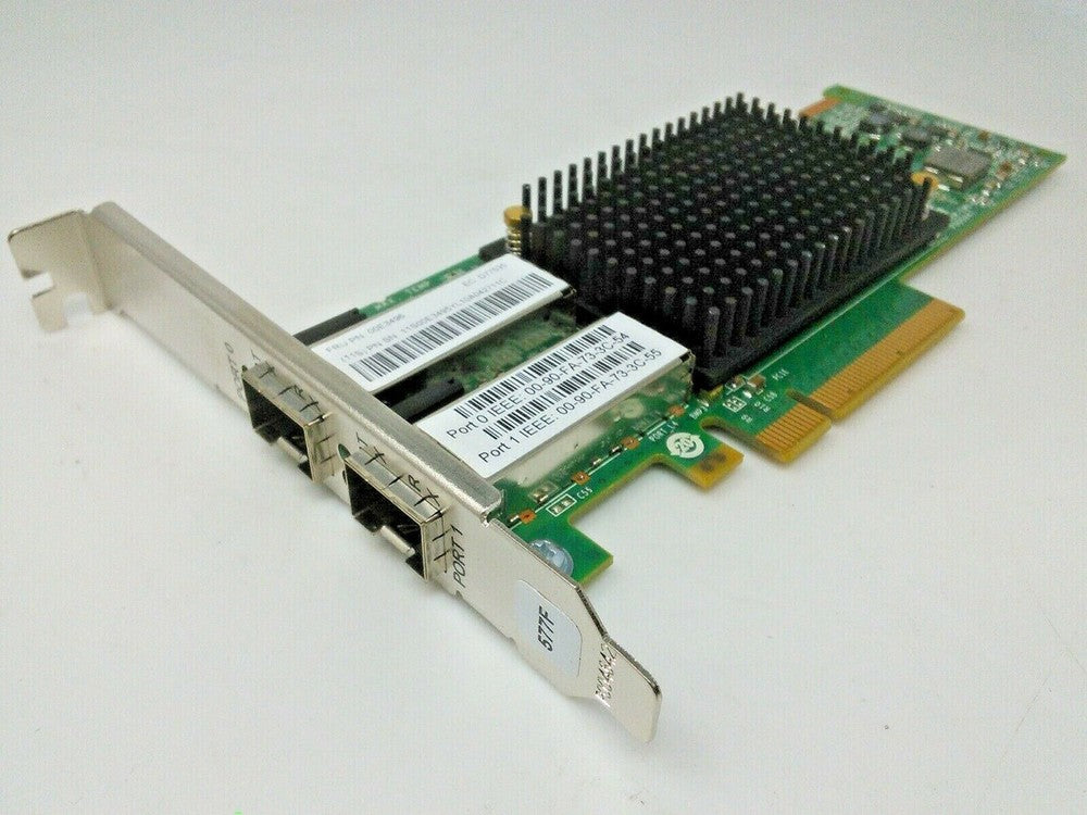 IBM 00E3496 D77535 577F 2-Port SFP+ Fiber Channel Adapter PCIe2x8 16Gbps