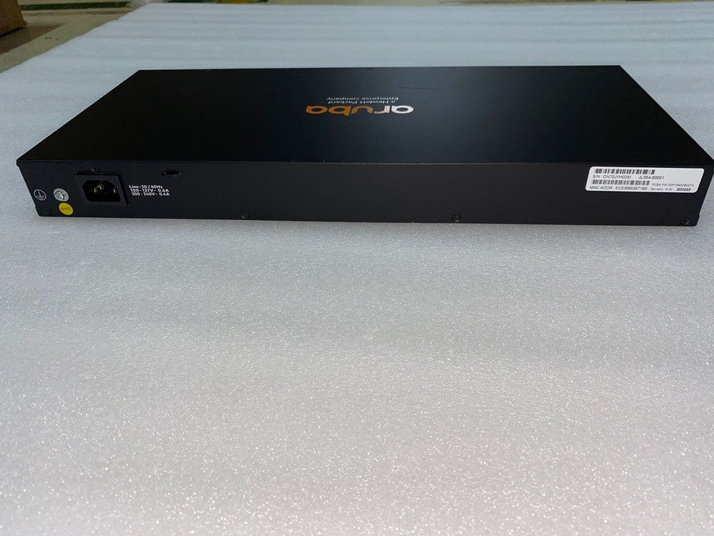 Aruba HP JL354A 2540 24G 4SFP+ 24GigE 4SFP+ 10GbE Ethernet Switch