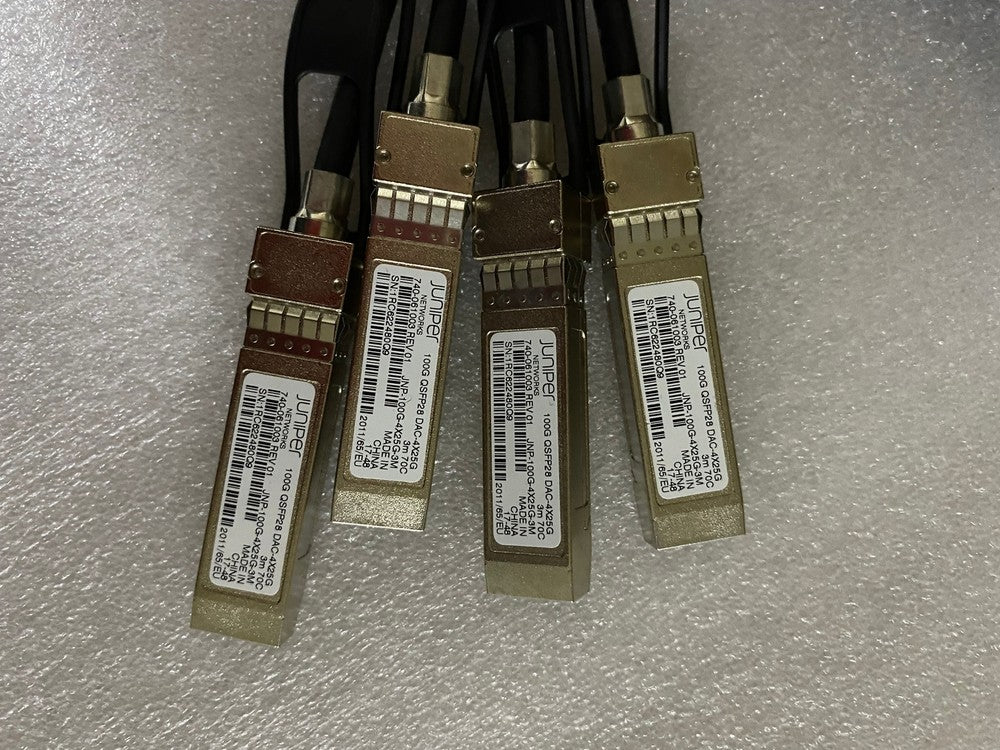1 St. Juniper 740-061003 JNP-100G-4X25G-3M 100G QSFP28 auf SFP28 4x25G Kabel