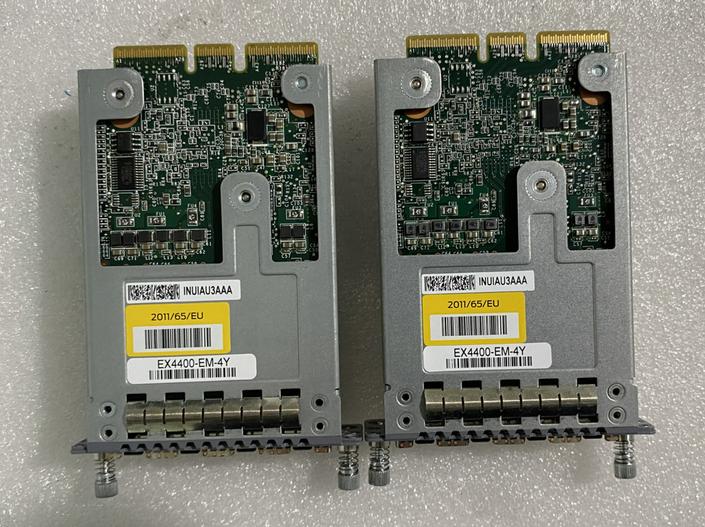 1pcs Juniper EX4400-EM-4Y 4x25G SFP28 Extension Module for EX4400