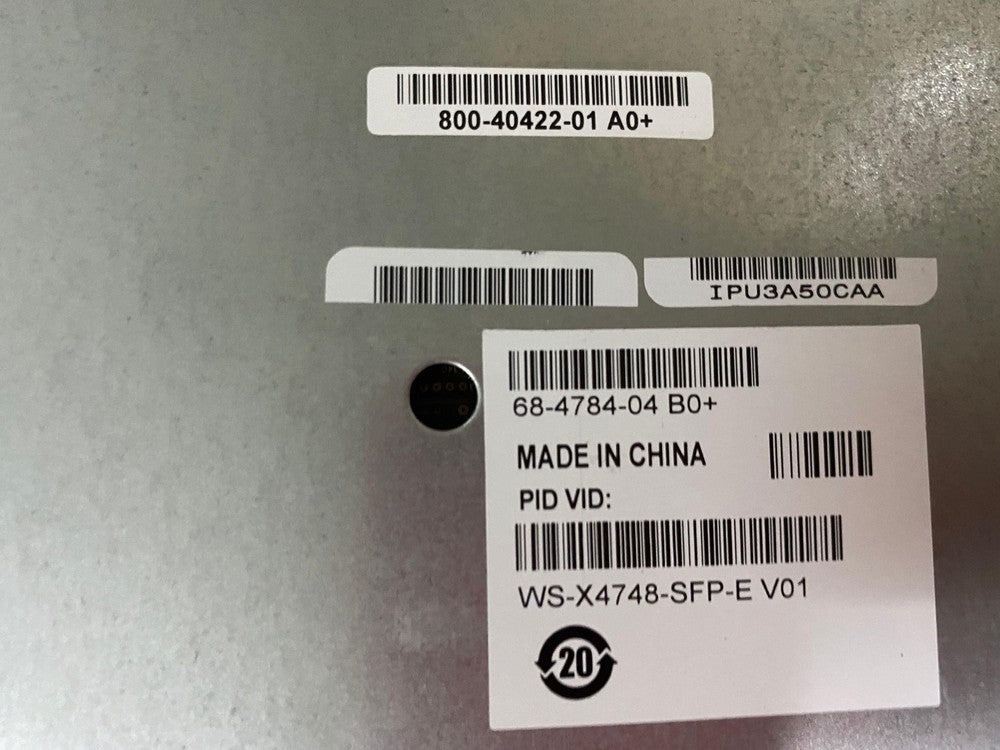 Cisco WS-X4748-SFP-E Catalyst 4500E Series 48-Port GE SFP Line Card Module Test