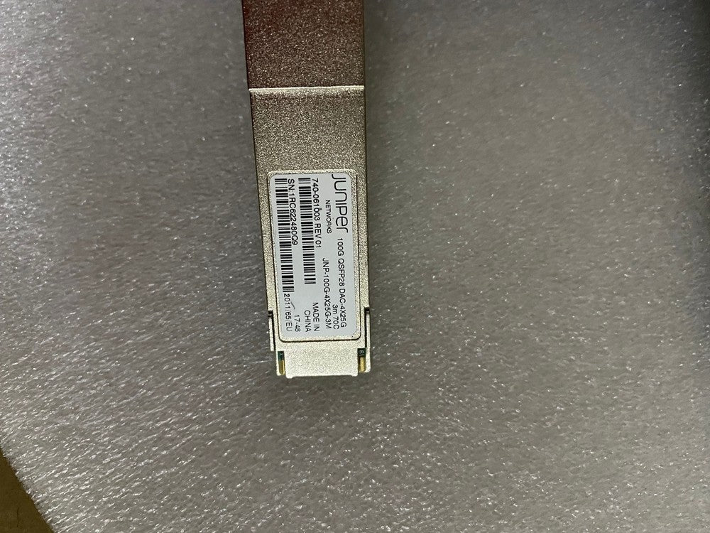 1 St. Juniper 740-061003 JNP-100G-4X25G-3M 100G QSFP28 auf SFP28 4x25G Kabel