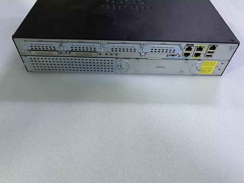 Cisco 2911/K9 Router de servicios integrados con fuente de alimentación