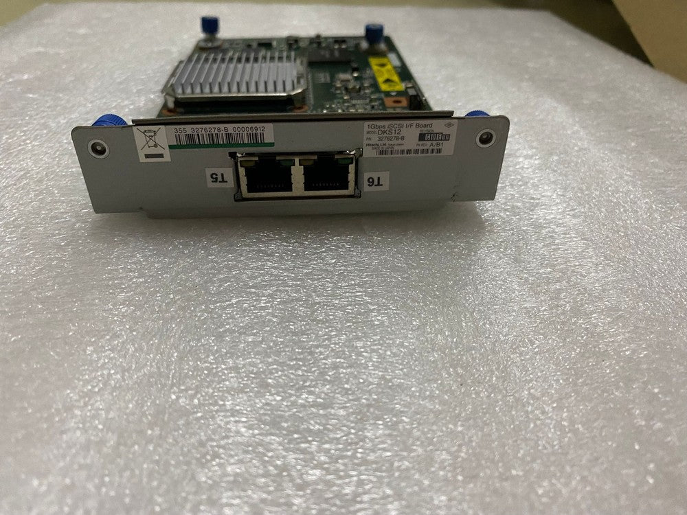 Hitachi AMS2100 Optical Fiber Controller 3276278-B 2x1Gb iSCSI Card Tested