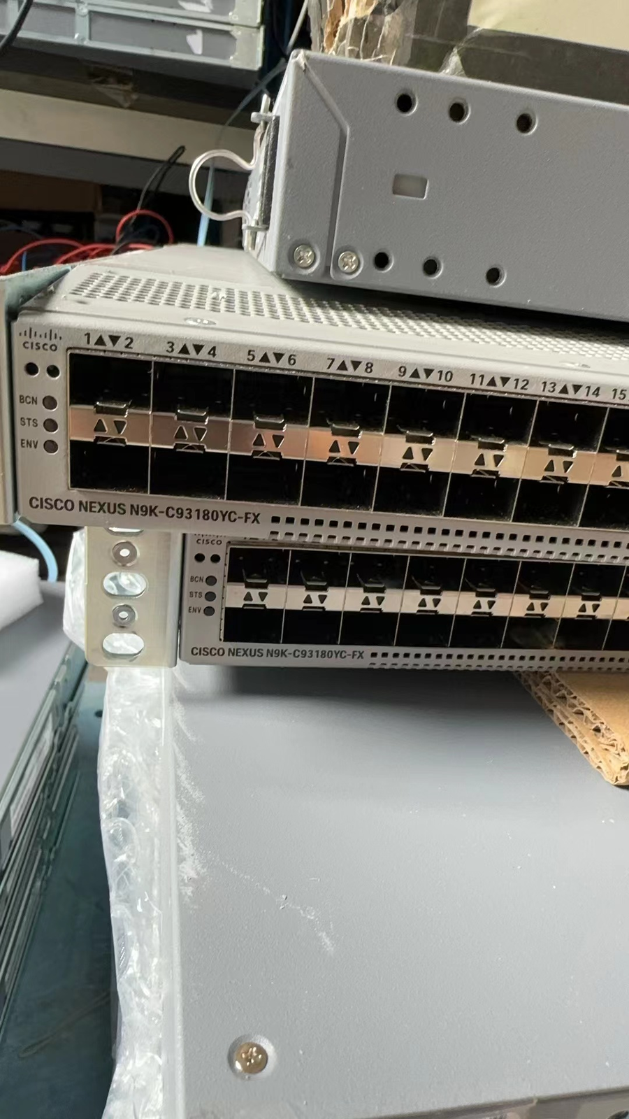 Cisco Nexus N9K-C93180YC-FX 48-Port 10/25G SFP 6x 100G QSFP Network Switch