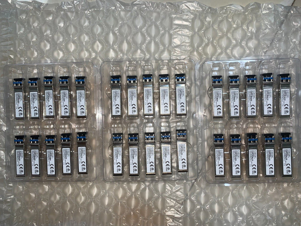 10PCS Fortinet FN-TRAN-SFP+LR 10Gb 1310nm Canal de fibra óptica de 10km