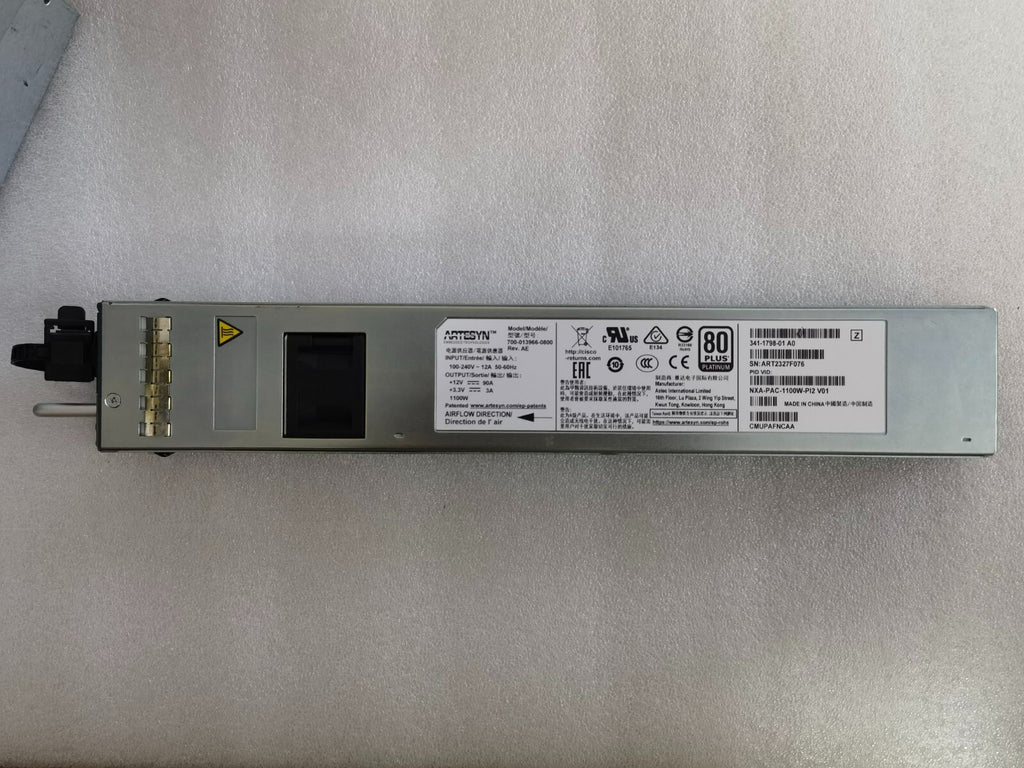Cisco NXA-PAC-1100W-PI2 = Fuente de alimentación de CA Cisco Nexus de 1100 W CON 90 DÍAS DE GARANTÍA