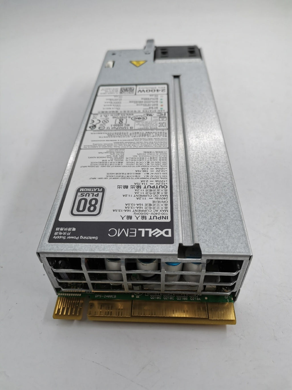 Fuente de alimentación de CA DELL 2400W D2400E-S1 DPS-2400CB 0M63JN PARA R750 R650 R6525