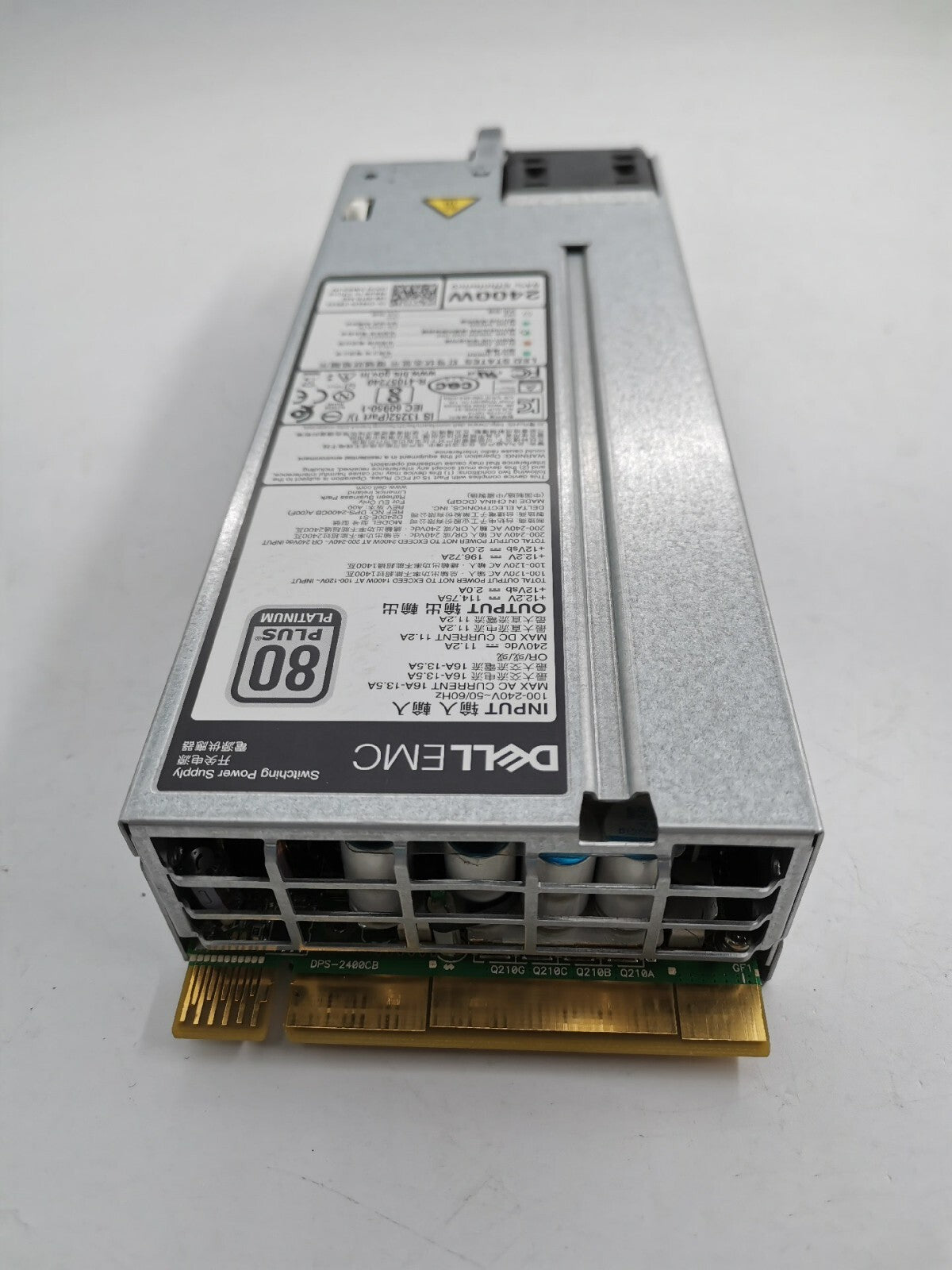 Fuente de alimentación de CA DELL 2400W D2400E-S1 DPS-2400CB 0M63JN PARA R750 R650 R6525