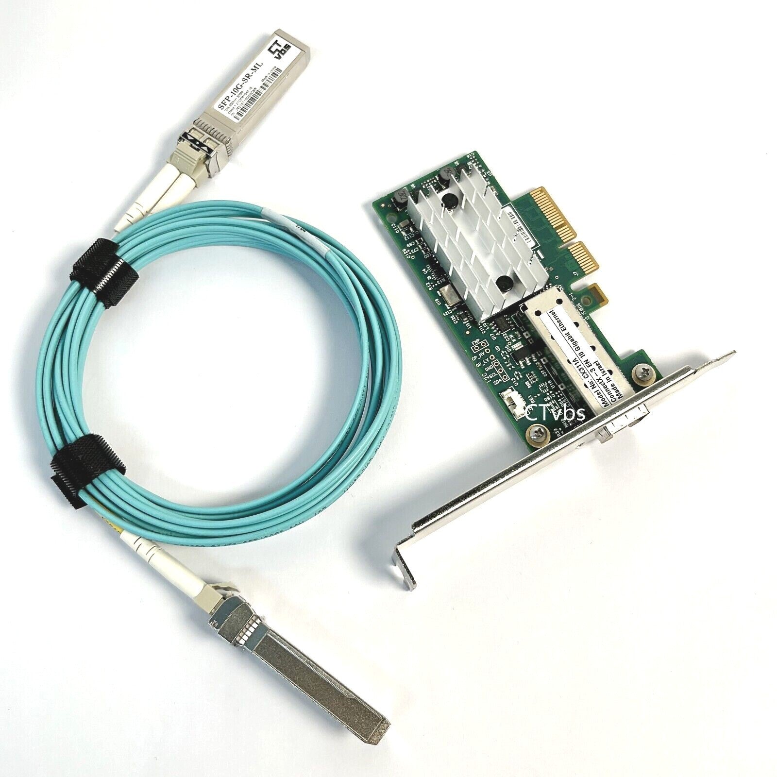 Mellanox MCX311A-XCAT ConnectX-3 EN 10G Ethernet 10GbE SFP+ PCIe-NIC LC-Kabel
