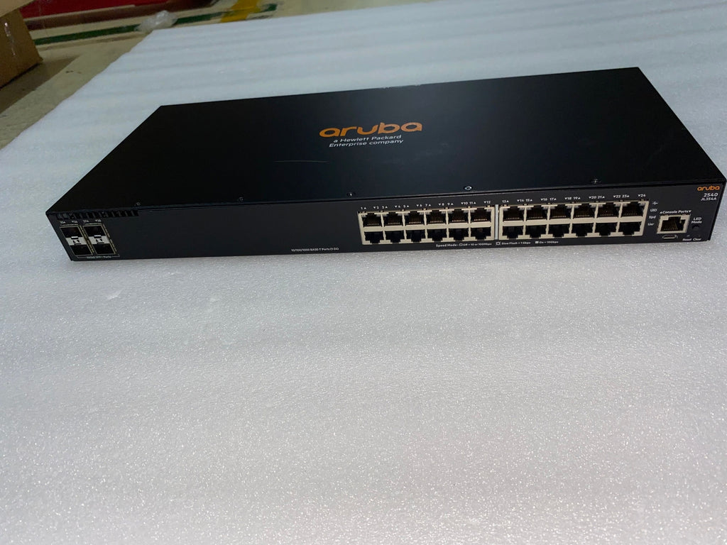 Aruba HP JL354A 2540 24G 4SFP+ 24GigE 4SFP+ 10GbE Ethernet Switch