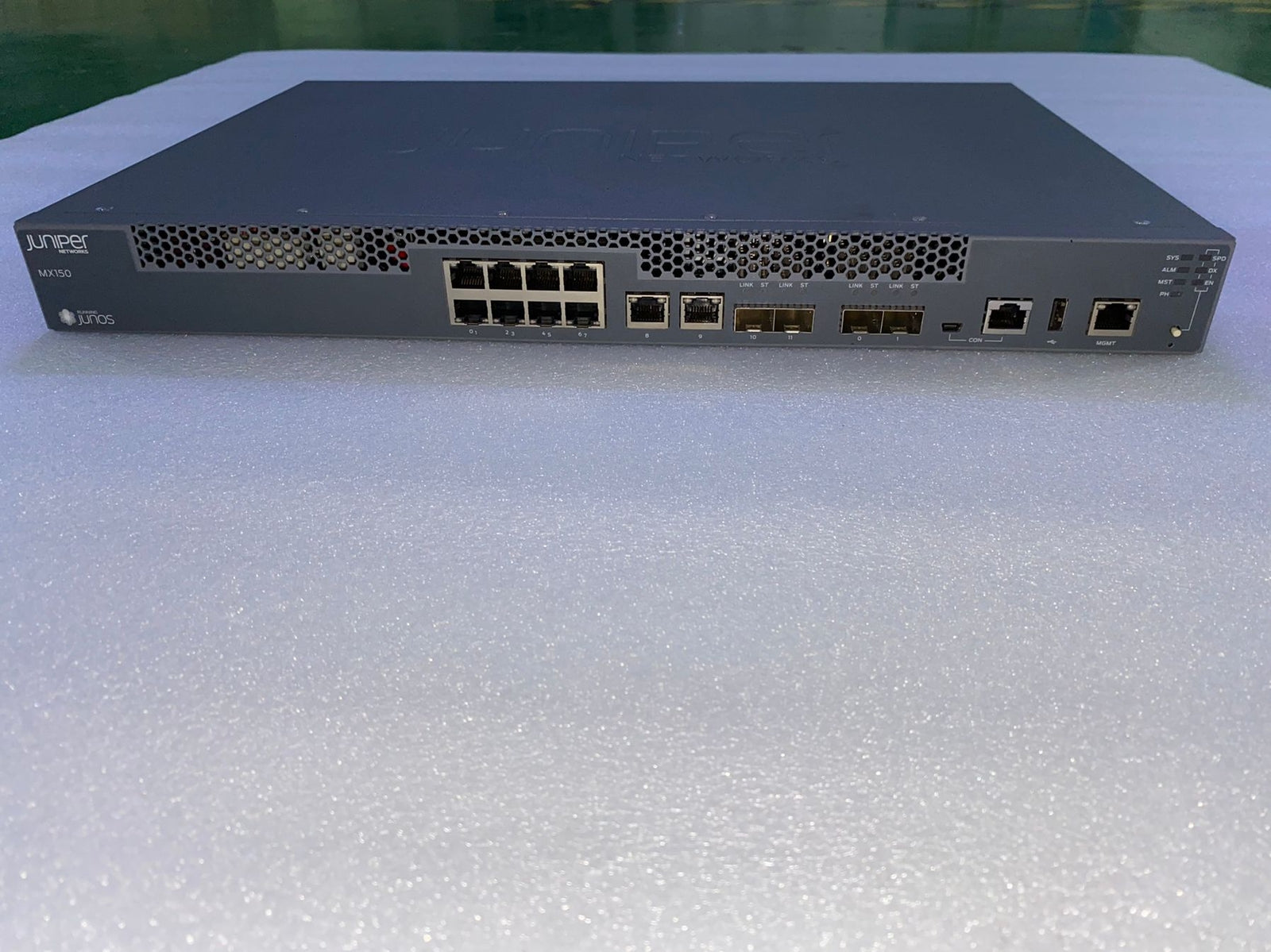 Juniper Networks MX150 Universal Router with 8x1G 2xSFP 2xSFP+ Ports Tested