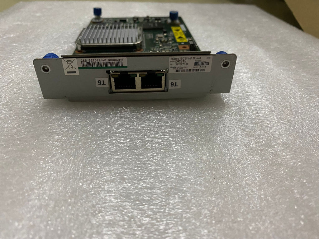 Hitachi AMS2100 Optical Fiber Controller 3276278-B 2x1Gb iSCSI Card Tested