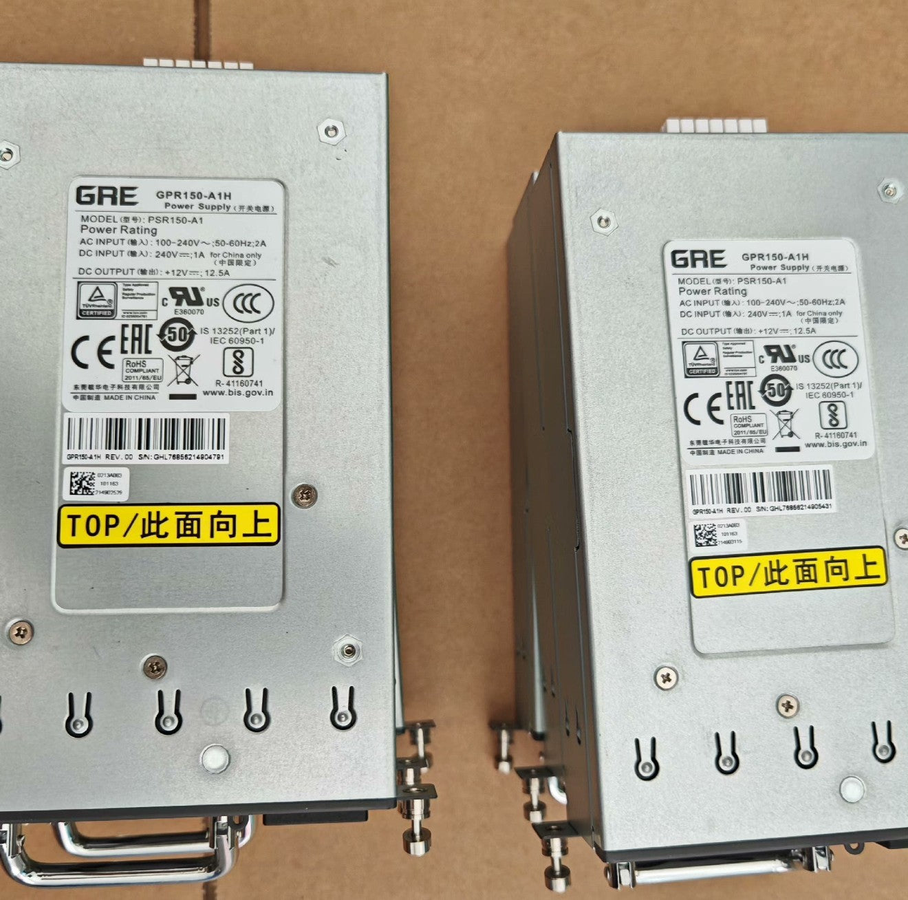 1pc HP HPE JD362B GRE PSR150-A1 GPR150-A1H 150W AC power supply