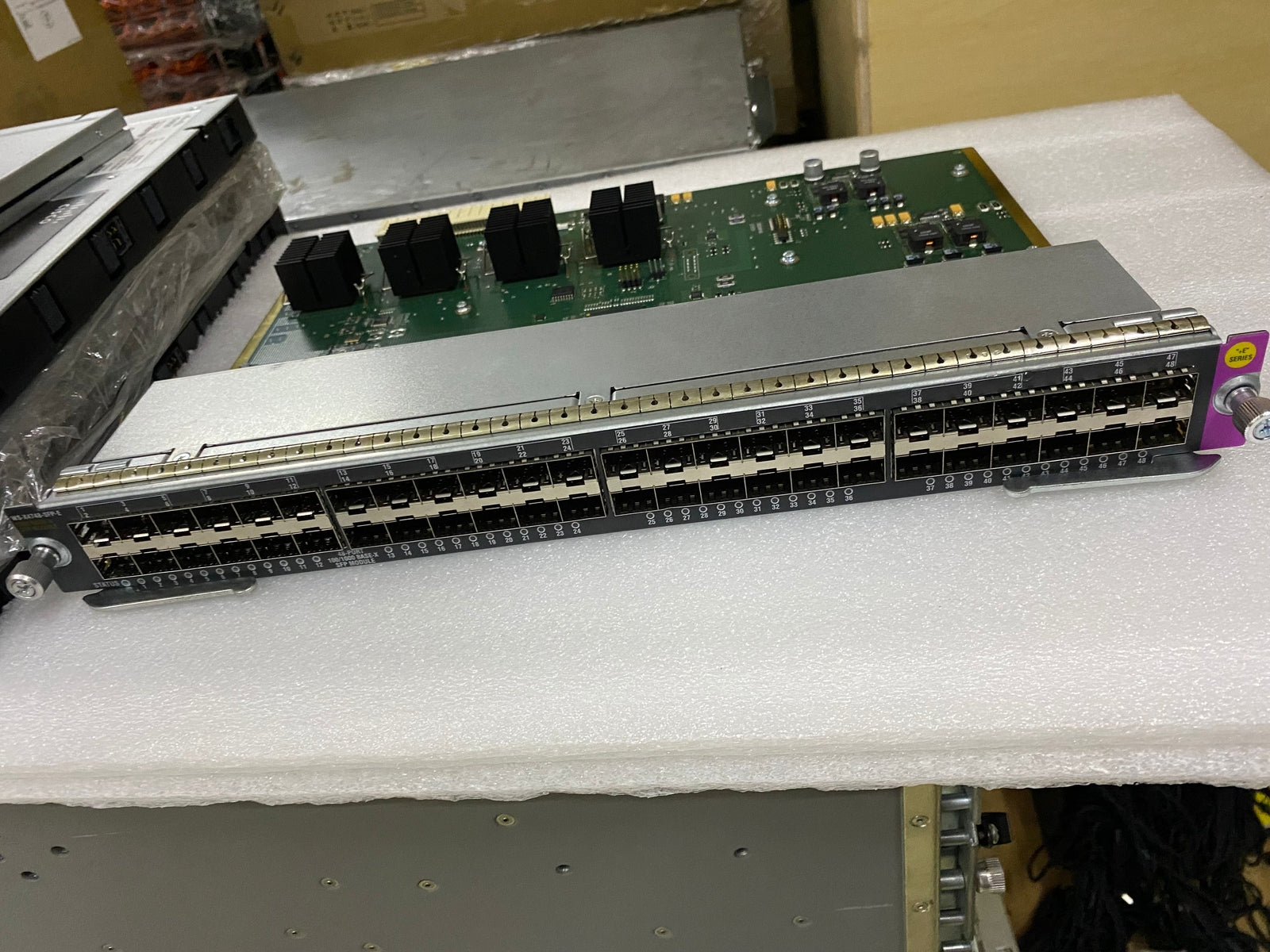 Cisco WS-X4748-SFP-E Catalyst 4500E Series 48-Port GE SFP Line Card Module Test
