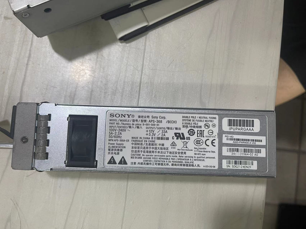 Cisco A920-PWR400-A 341-100364-02 APS-368 Fuente de alimentación de CA de 400 W