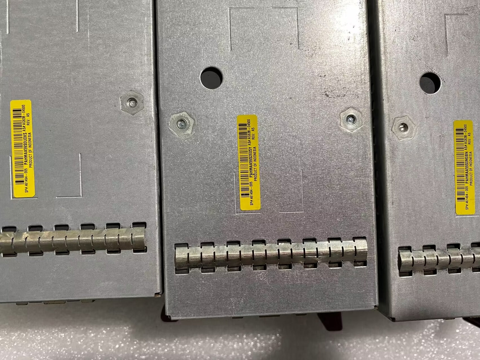 3X HP AG638-04500 4GB FIBER CHANNEL DUAL BUS I/O MODULE 461494-005 AG638-60410