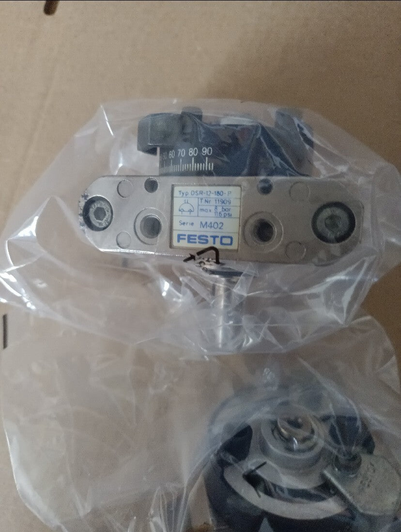 1pc Festo DSR-12-180-P 11909 Pneumatic Rotary Drivec ylinder New Open