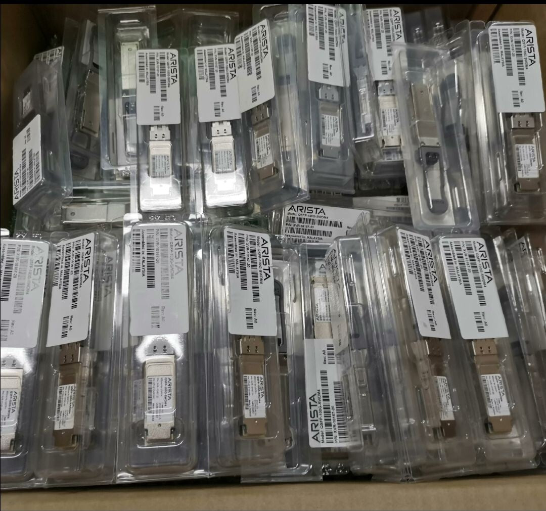 1pcs Arista QSFP-100G-SWDM4 XVR-10167-20 QSFP28 SWDM4 100m LC MMF Transceiver