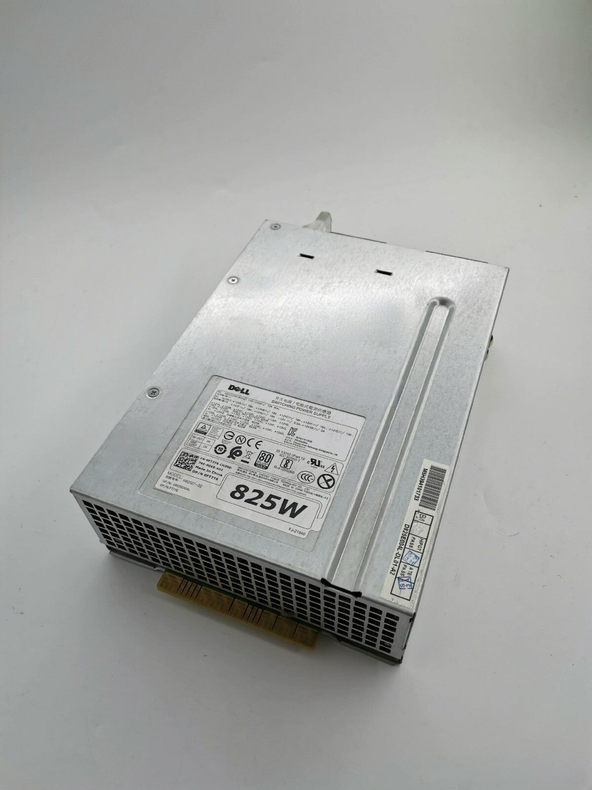 Dell 825-Watt Power Supply H825EF-02 80Plus Gold - D825E00X - 0K61PK / 0FT7T6
