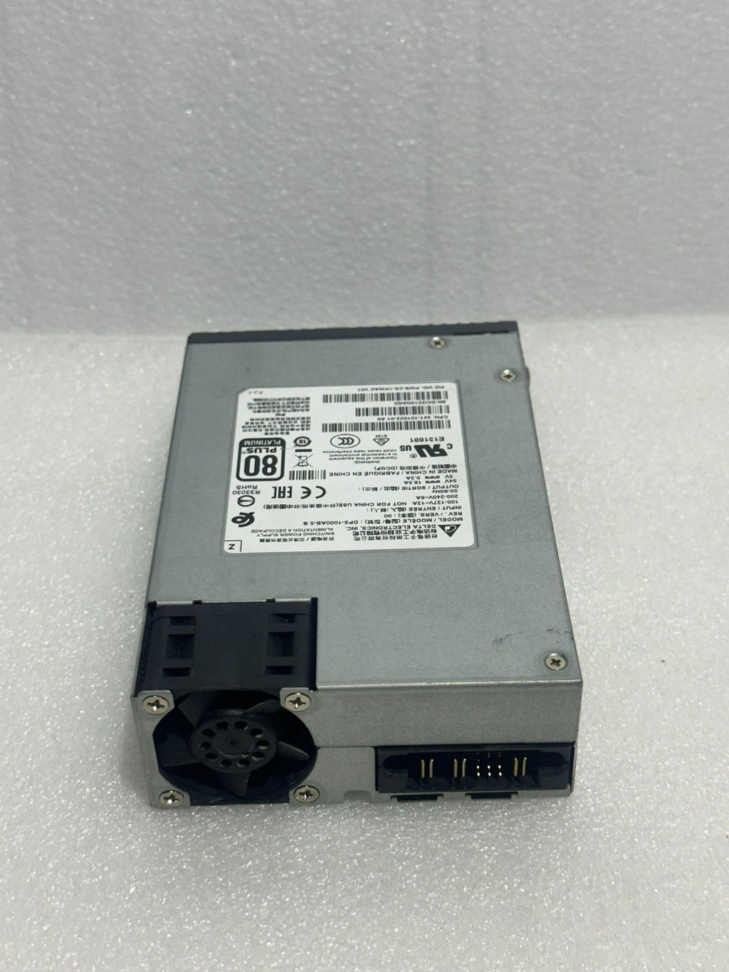 1 Unidad Fuente de alimentación Cisco PWR-C6-1KWAC para Cisco Catalyst C9200-48p Probado