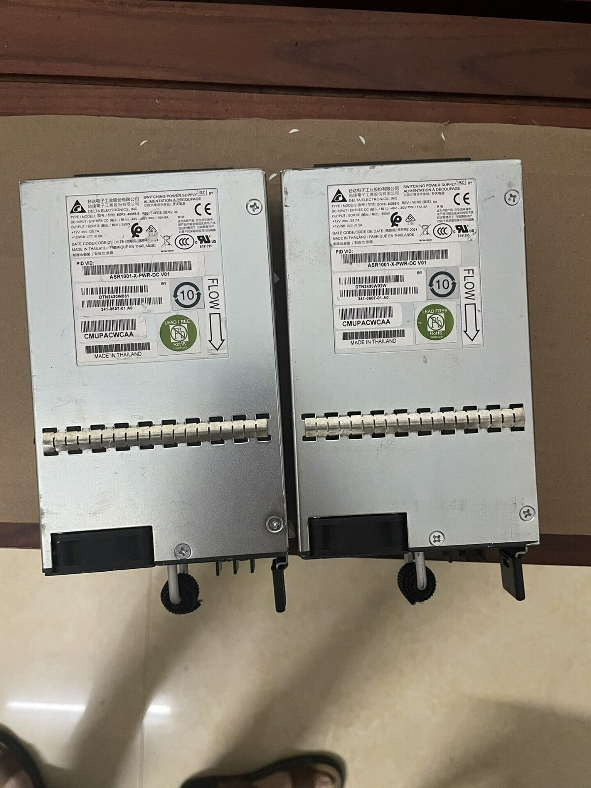 1 unidad Cisco ASR1001-X-PWR-DC 341-0607-01 Fuente de alimentación de CC para ASR1001-X