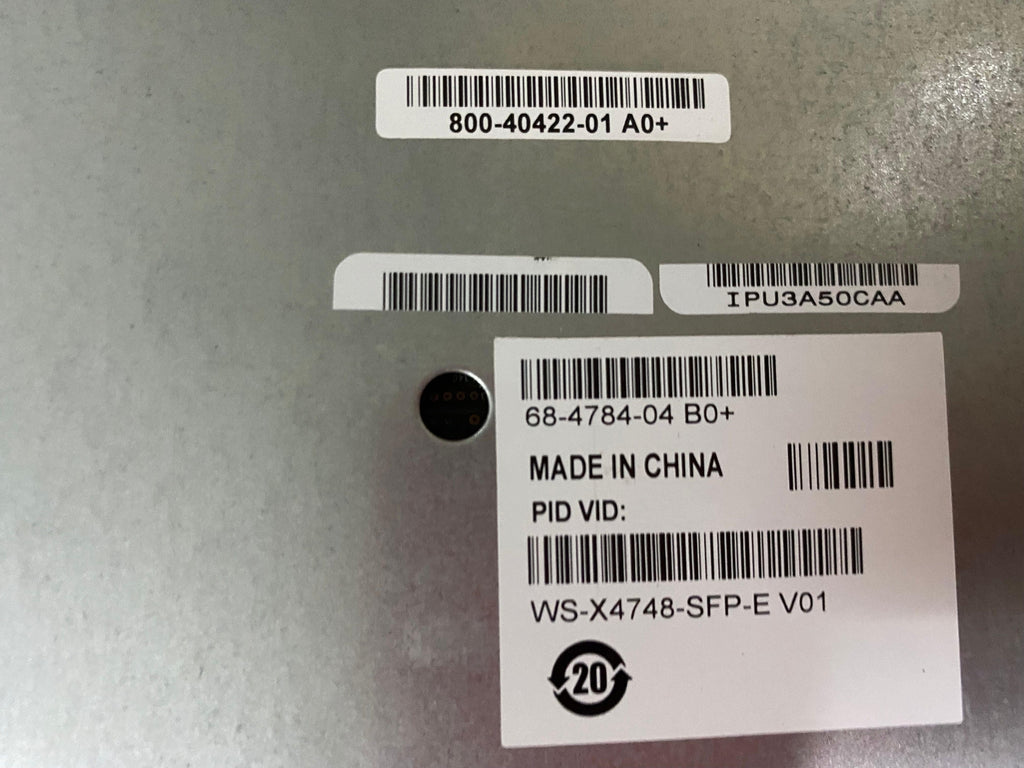 Cisco WS-X4748-SFP-E Catalyst 4500E Series 48-Port GE SFP Line Card Module Test