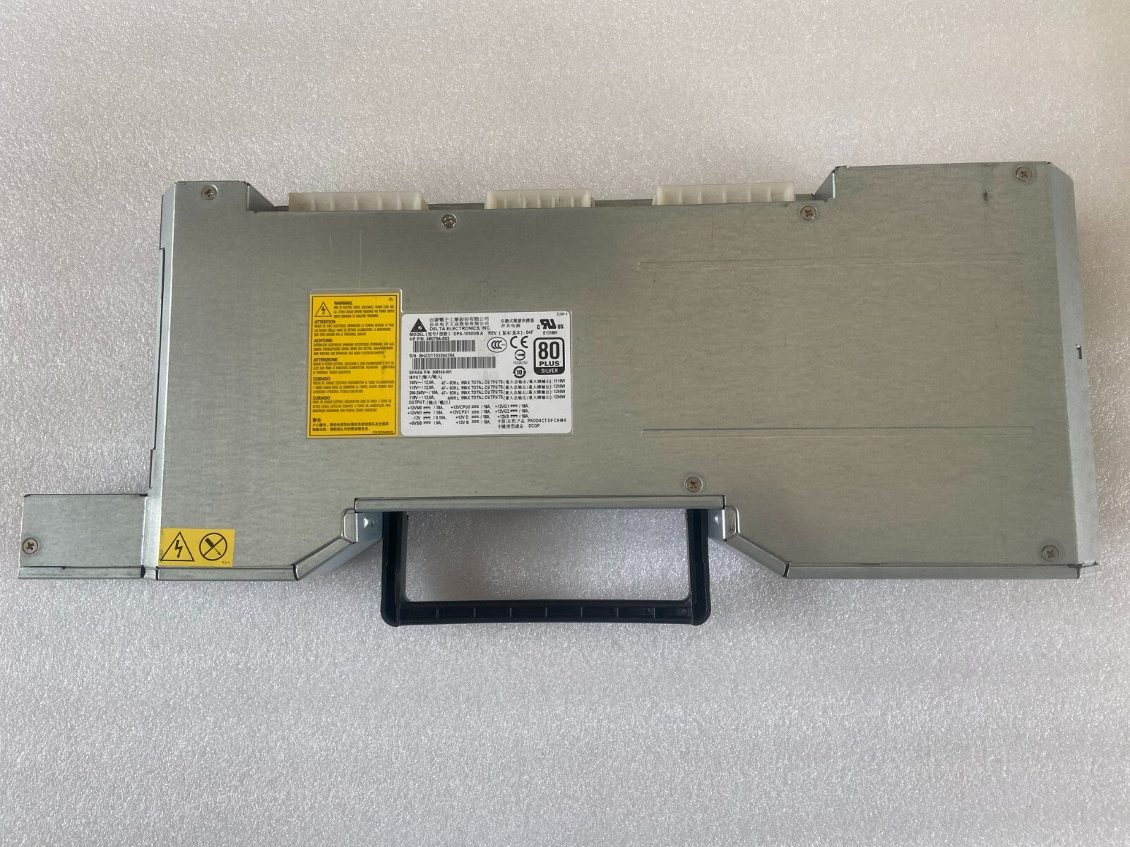 Fuente de alimentación HP Z800 1250W 508149-001 480794-002 / 003 DPS-1050DB A