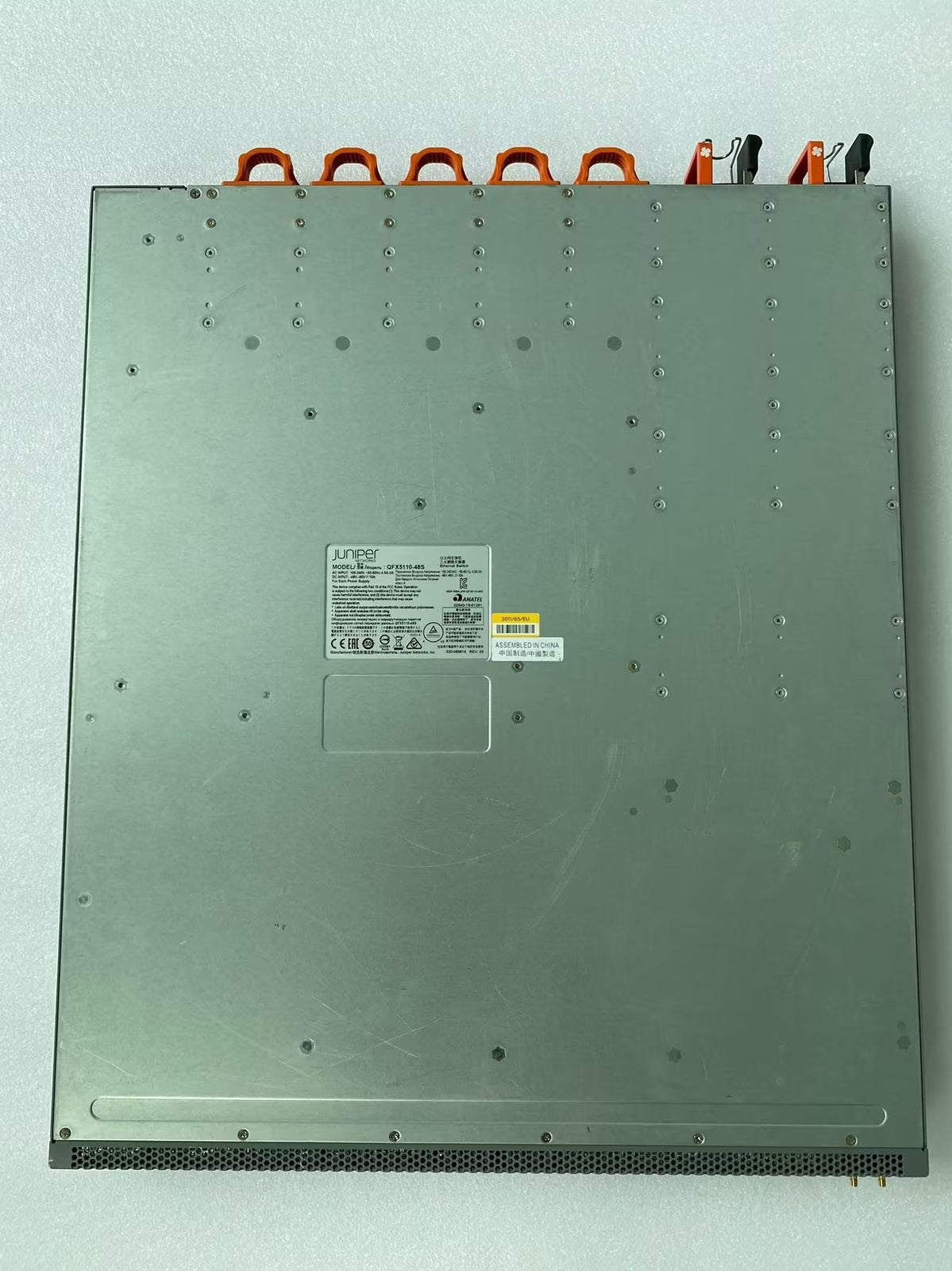 Juniper QFX5110-48S-AFO Switch 48x SFP+ & 4x QSFP28 40/100GbE W/ AC Power & Fan