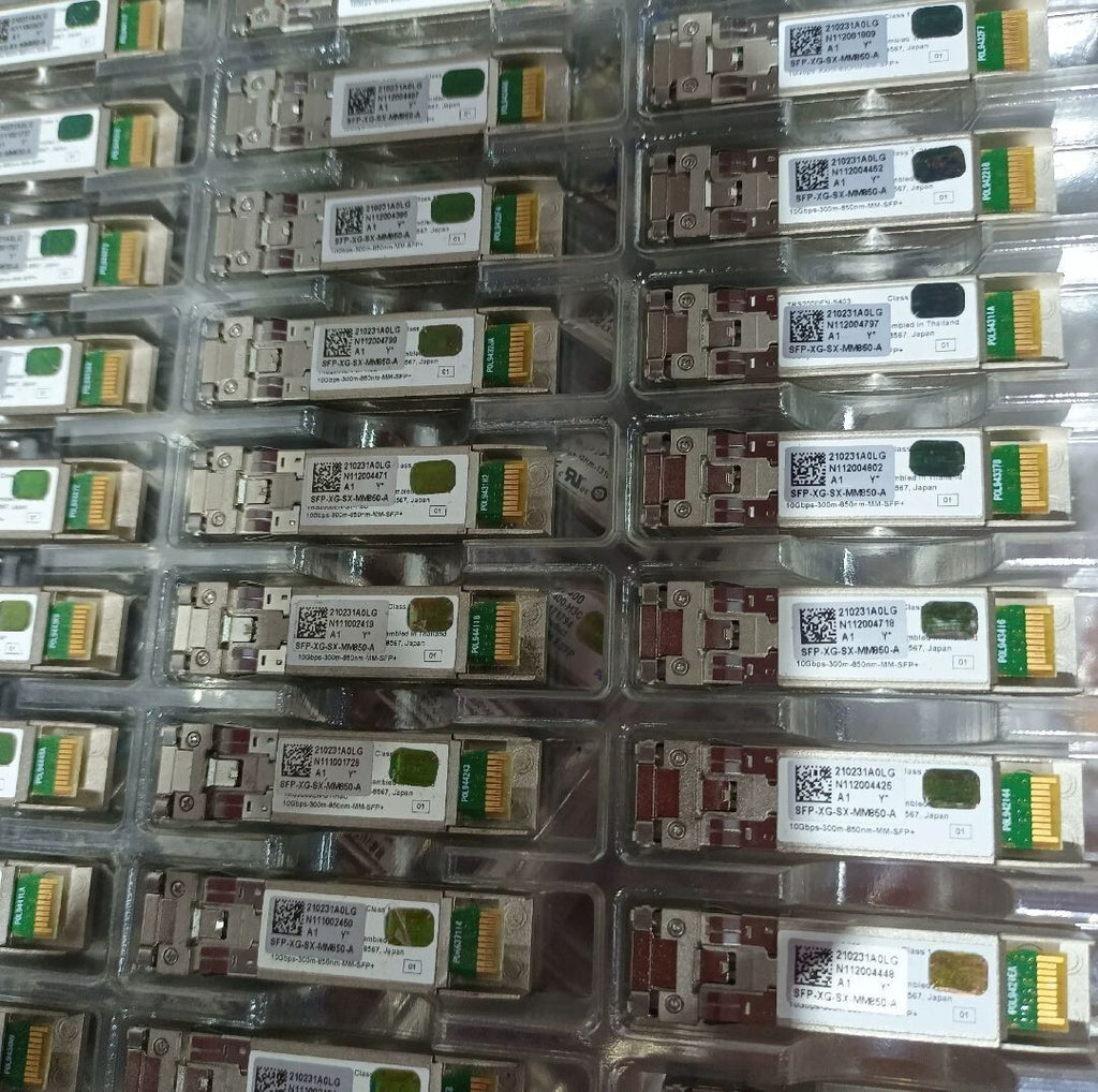 4pcs SFP-XG-SX-MM850-A Finisar H3C 10G MMF 850nm 300m SFP Transceiver Module