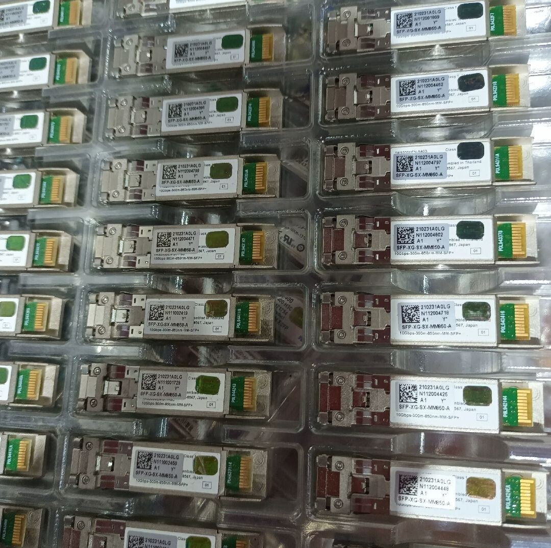 4pcs SFP-XG-SX-MM850-A Finisar H3C 10G MMF 850nm 300m SFP Transceiver Module