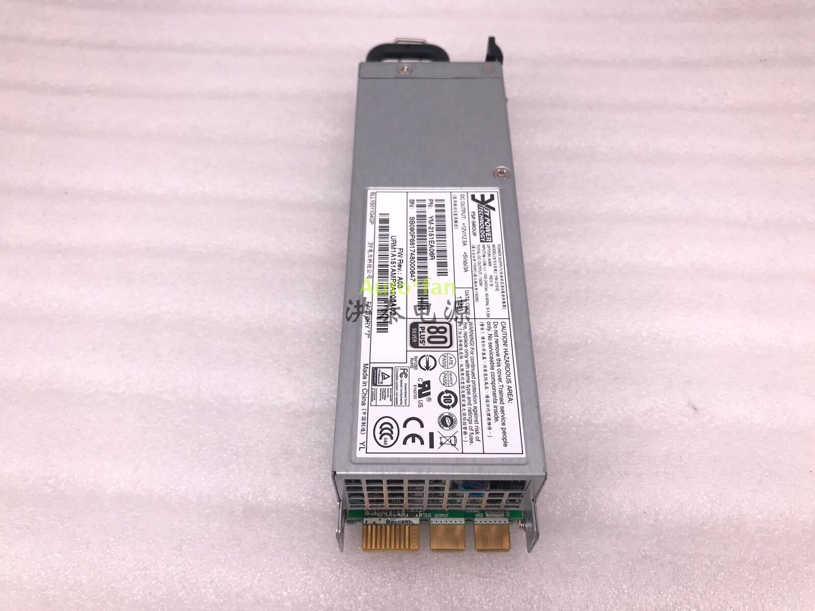 1PCS Nueva fuente de alimentación para servidor YM-2151E PN: YM-2151EA06R 150W Probada