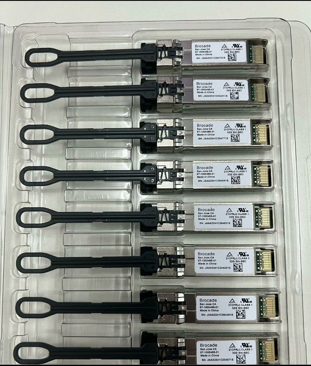 Brocade 57-1000485-01 XBR-000412 SFP+ 32G SW-SEC X7 X6 G730 G720 G630 G620 G610
