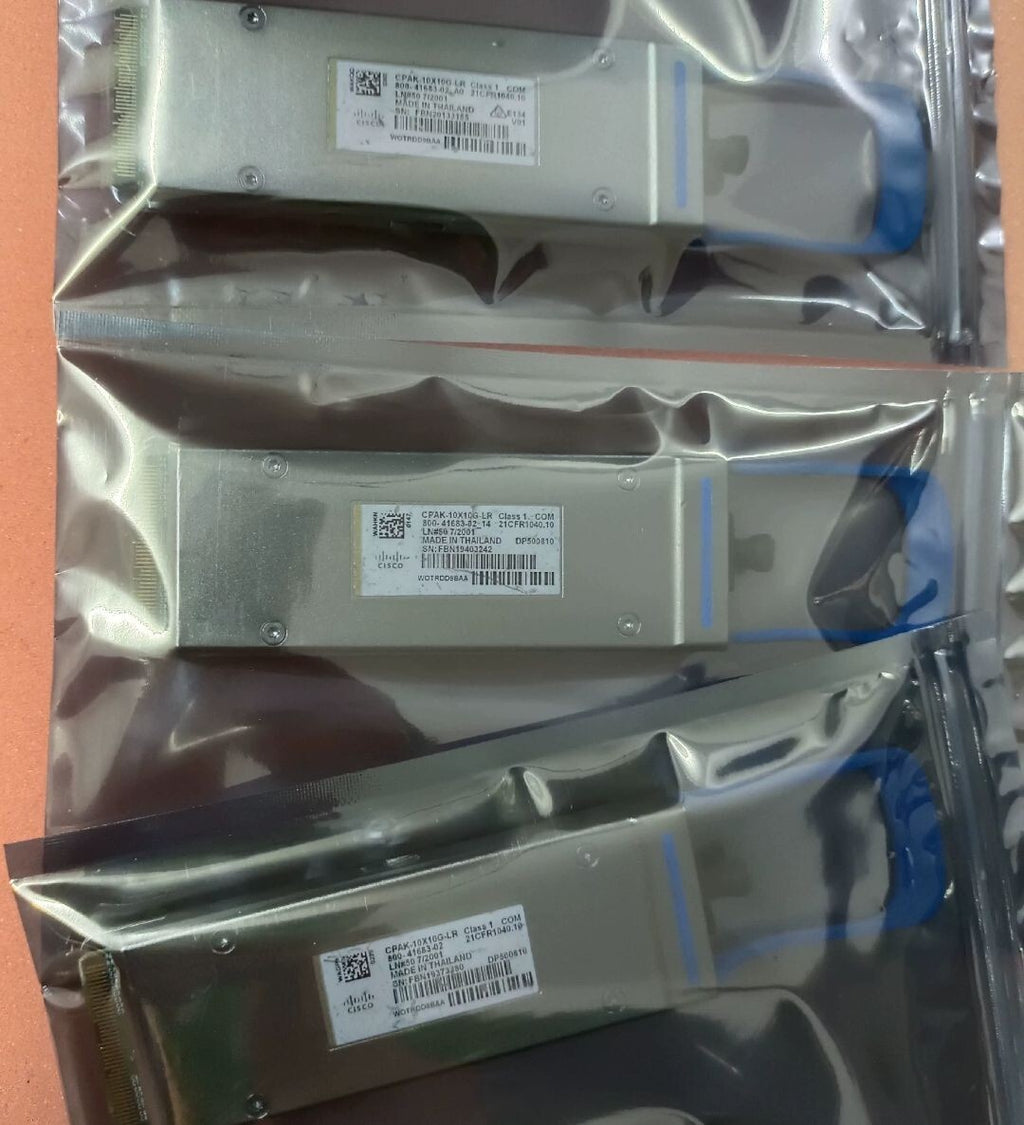 1pcs Genuine Cisco CPAK-10X10G-LR | 10X10Gb/s 10km SMF Transceiver Module