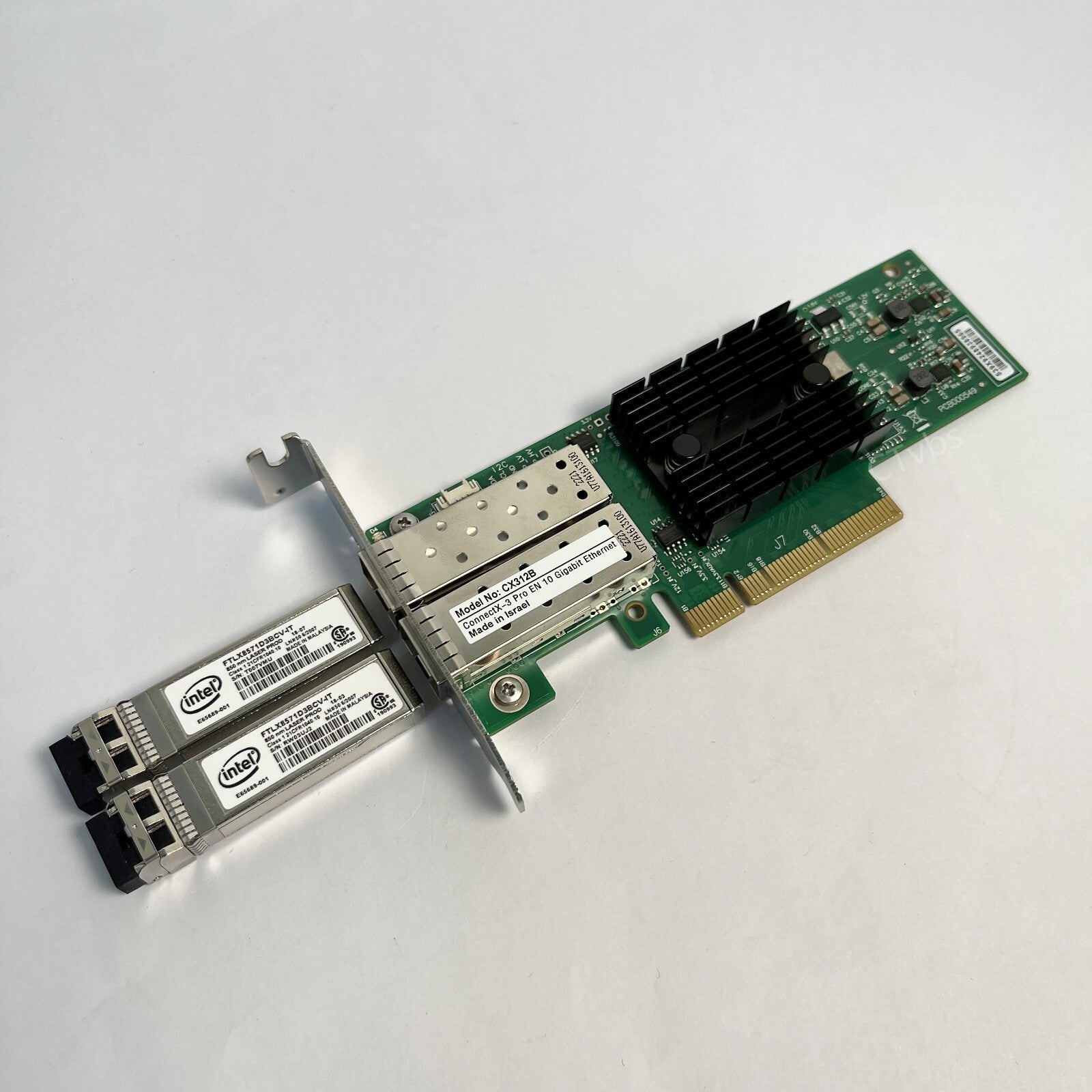 Mellanox MCX312B-XCCT CX312B ConnectX-3 EN Pro 10GbE SFP+ Dual-Port PCIe NIC