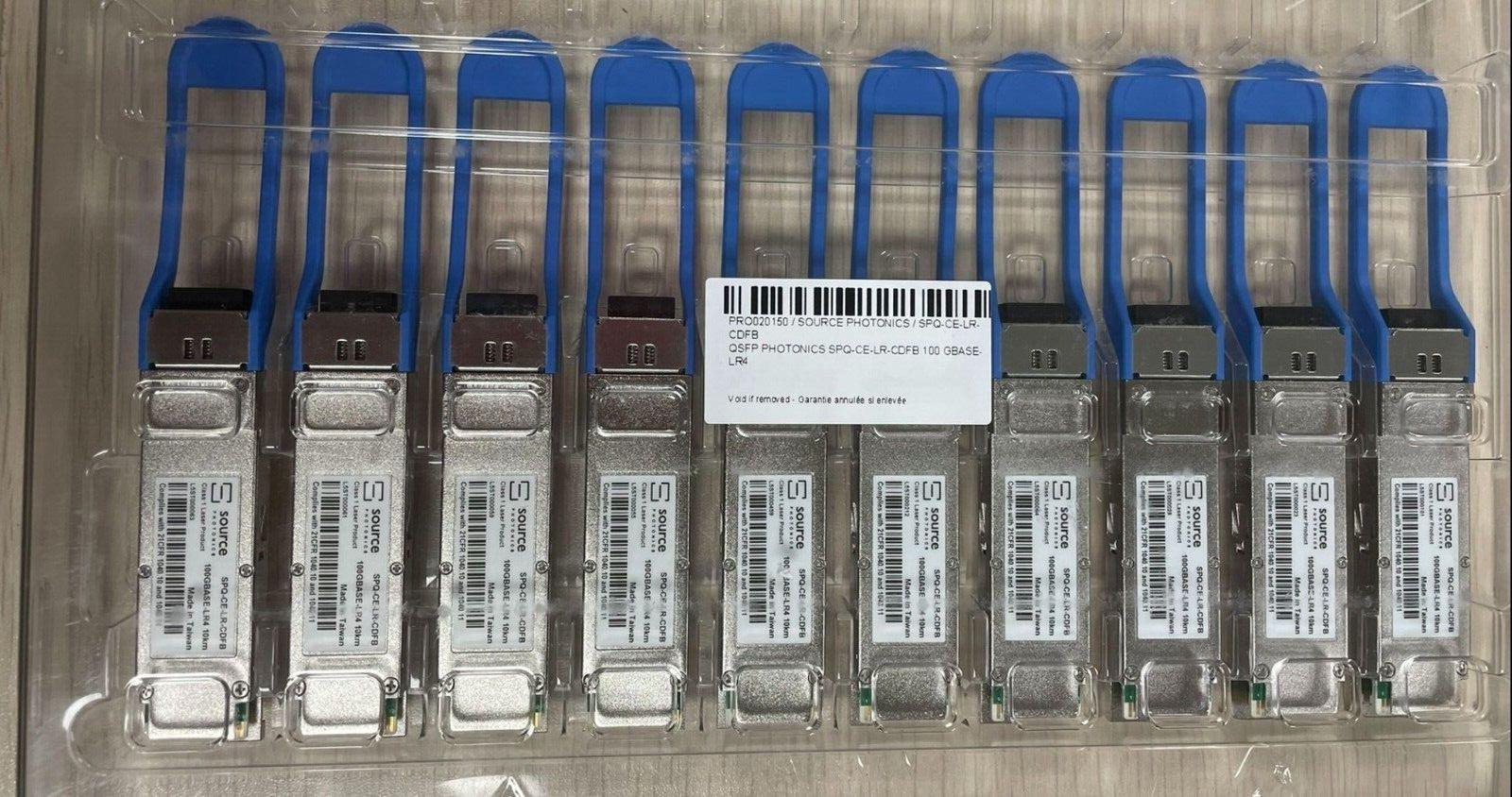 1pcs Source Photonics SPQ-CE-LR-CDFB 100GBASE-LR4 10km QSFP28 Transceiver Module