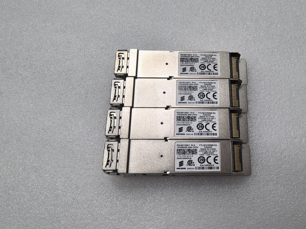 1PCS Ericsson RDH901060/1 CFP4 100GBASE-SR4 MMF 100G FTLC9141RENM-EQ IPU3BDWDAA