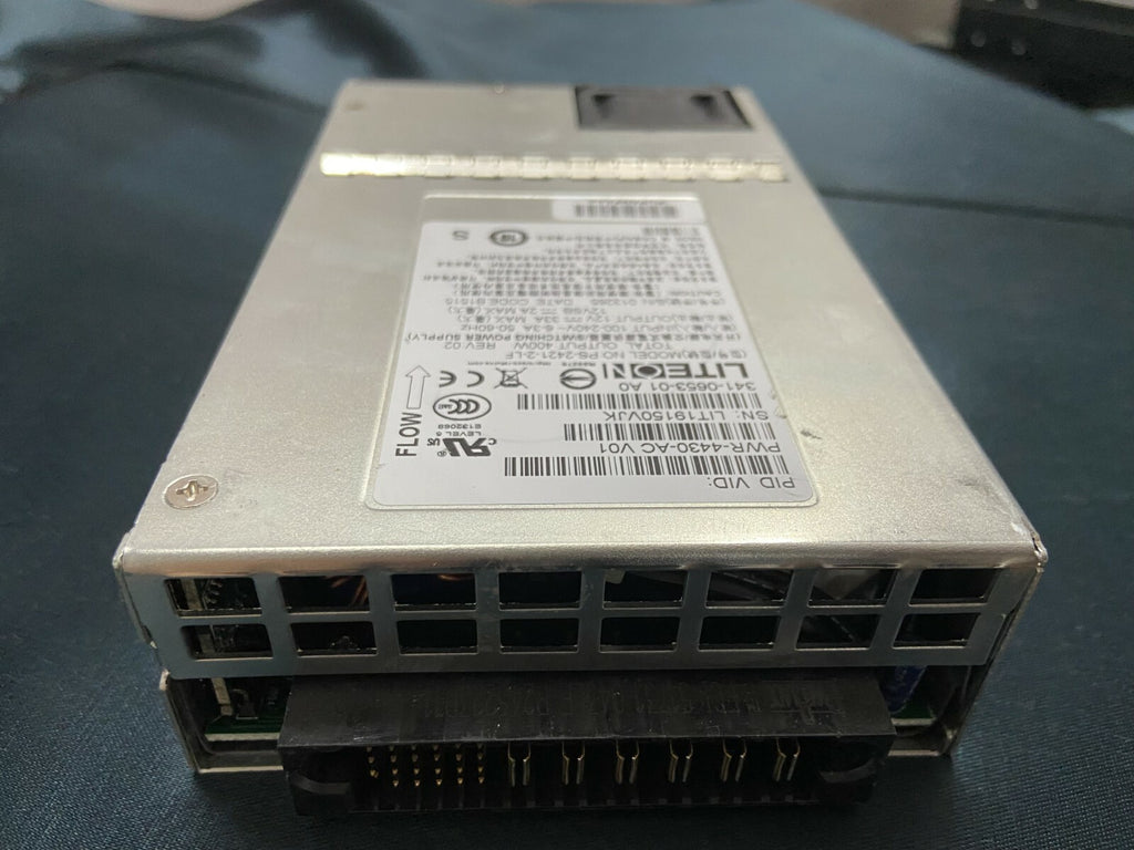 Cisco PWR-4430-AC Fuente de alimentación de CA de 400 W 341-0653-01 para ISR 4430 Totalmente probada
