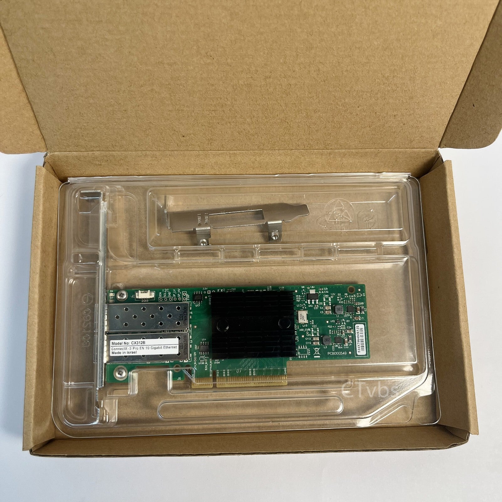Mellanox MCX312B-XCCT CX312B ConnectX-3 EN Pro 10GbE SFP+ Dual-Port PCIe NIC