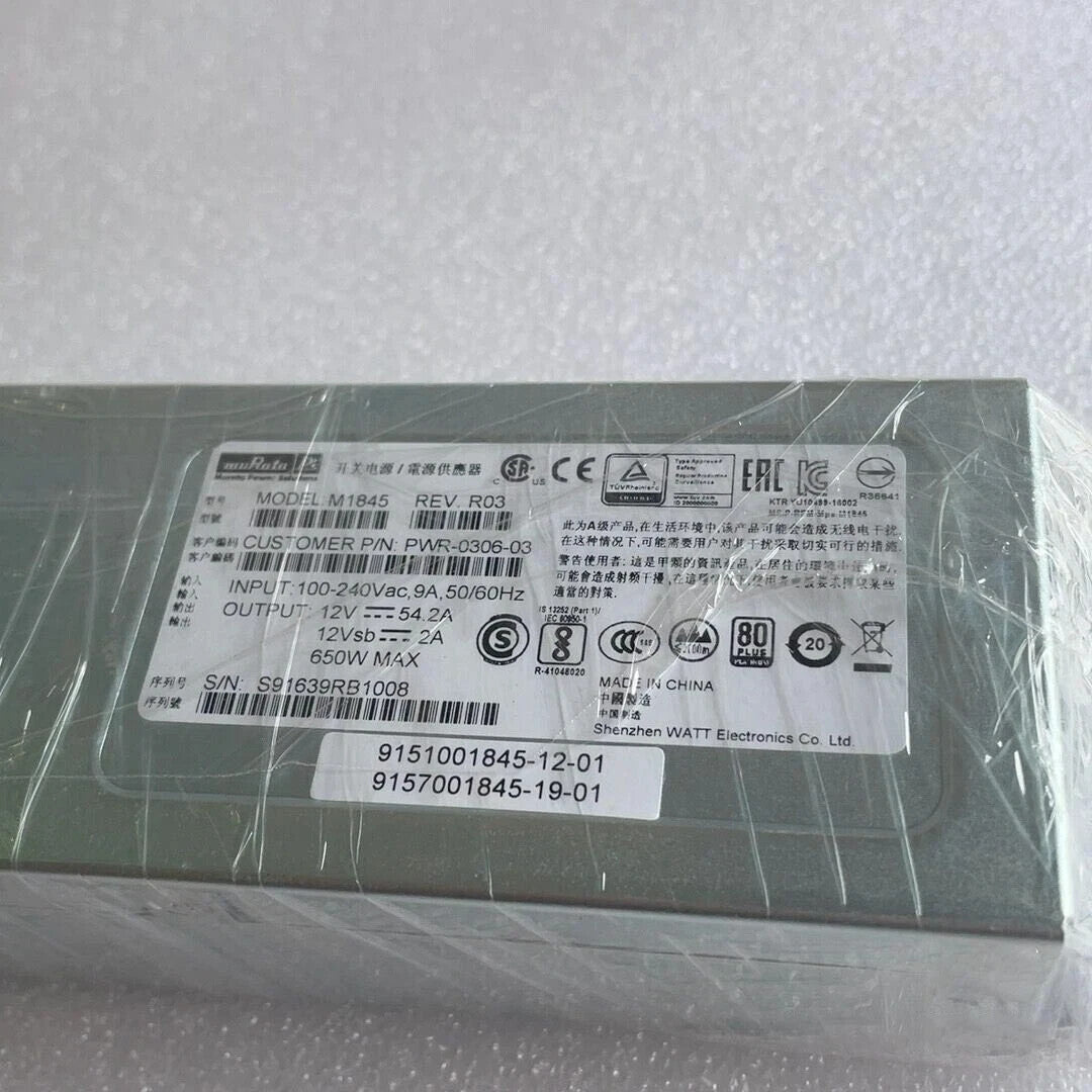 1 unidad F5 BIG-IP M1845 PWR-0306-03 Fuente de alimentación PARA i5000 i7000 i10000 Murata