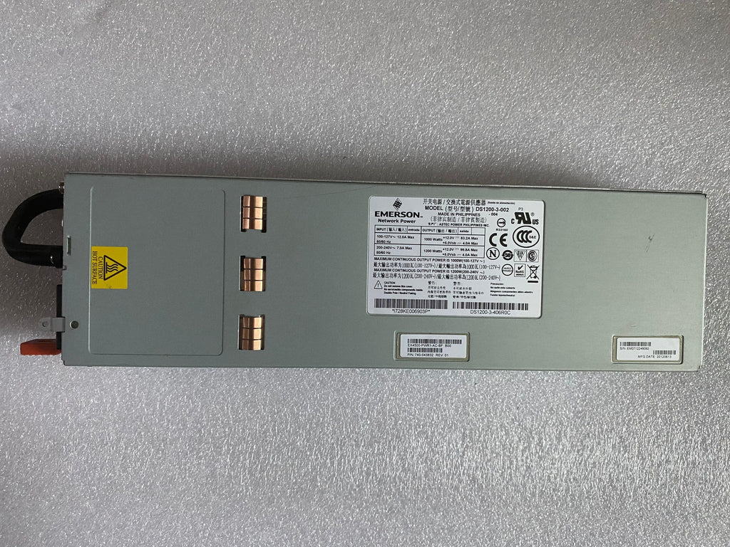 Juniper EX4500-PWR1-AC-BF 1200W Fuente de Alimentación CA de adelante hacia atrás para EX4500