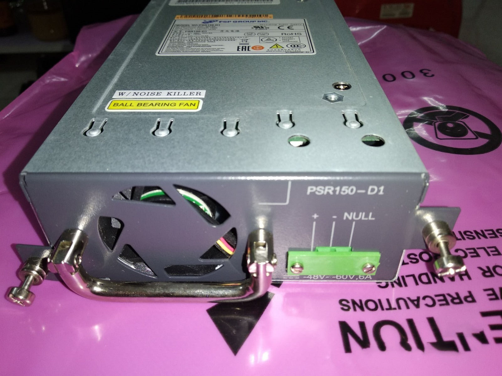 1pc FSP PSR150-D1 150W power module Indicates dc power supply Tested