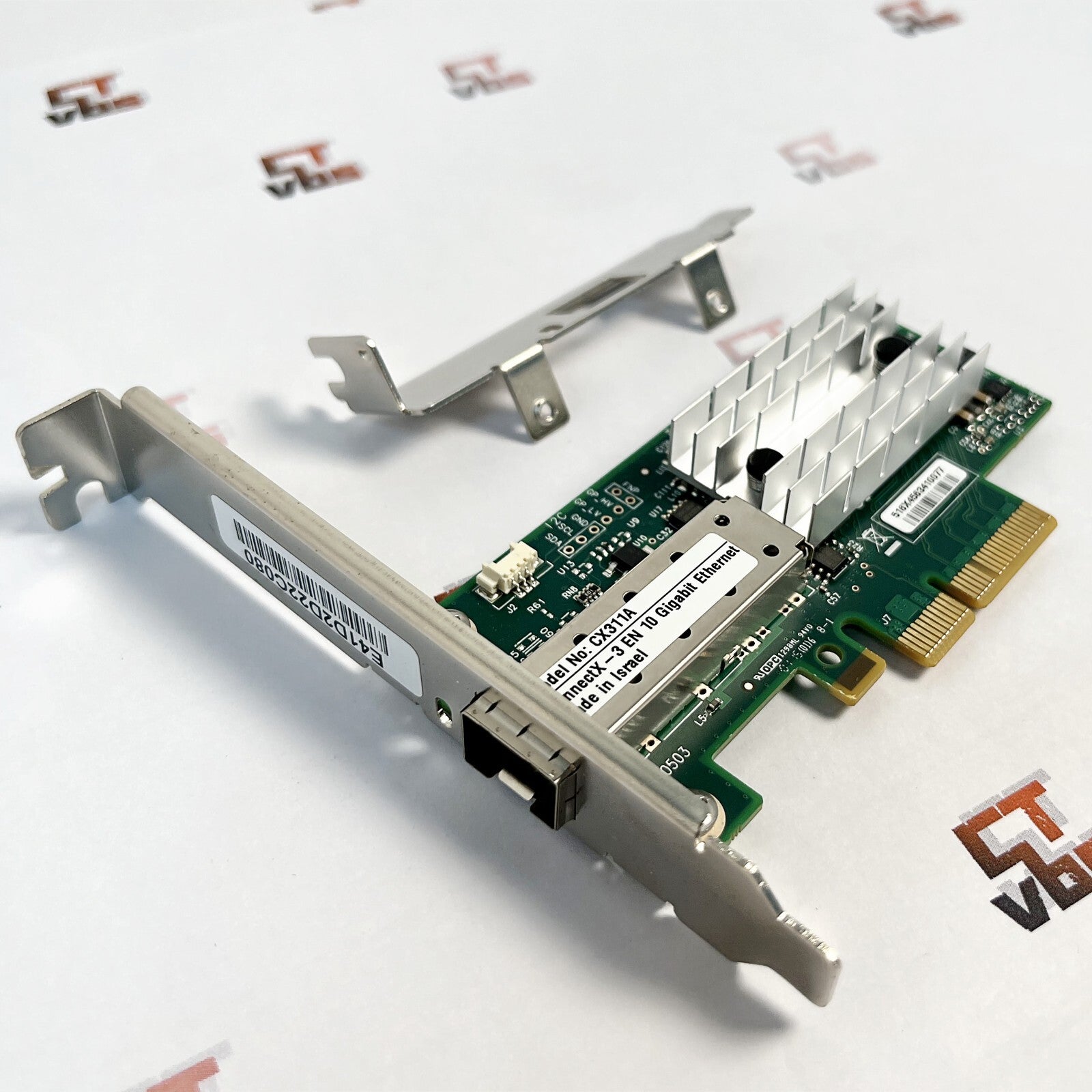 Mellanox MCX311A-XCAT ConnectX-3 EN 10G Ethernet 10GbE SFP+ PCIe NIC w/2 Bracket