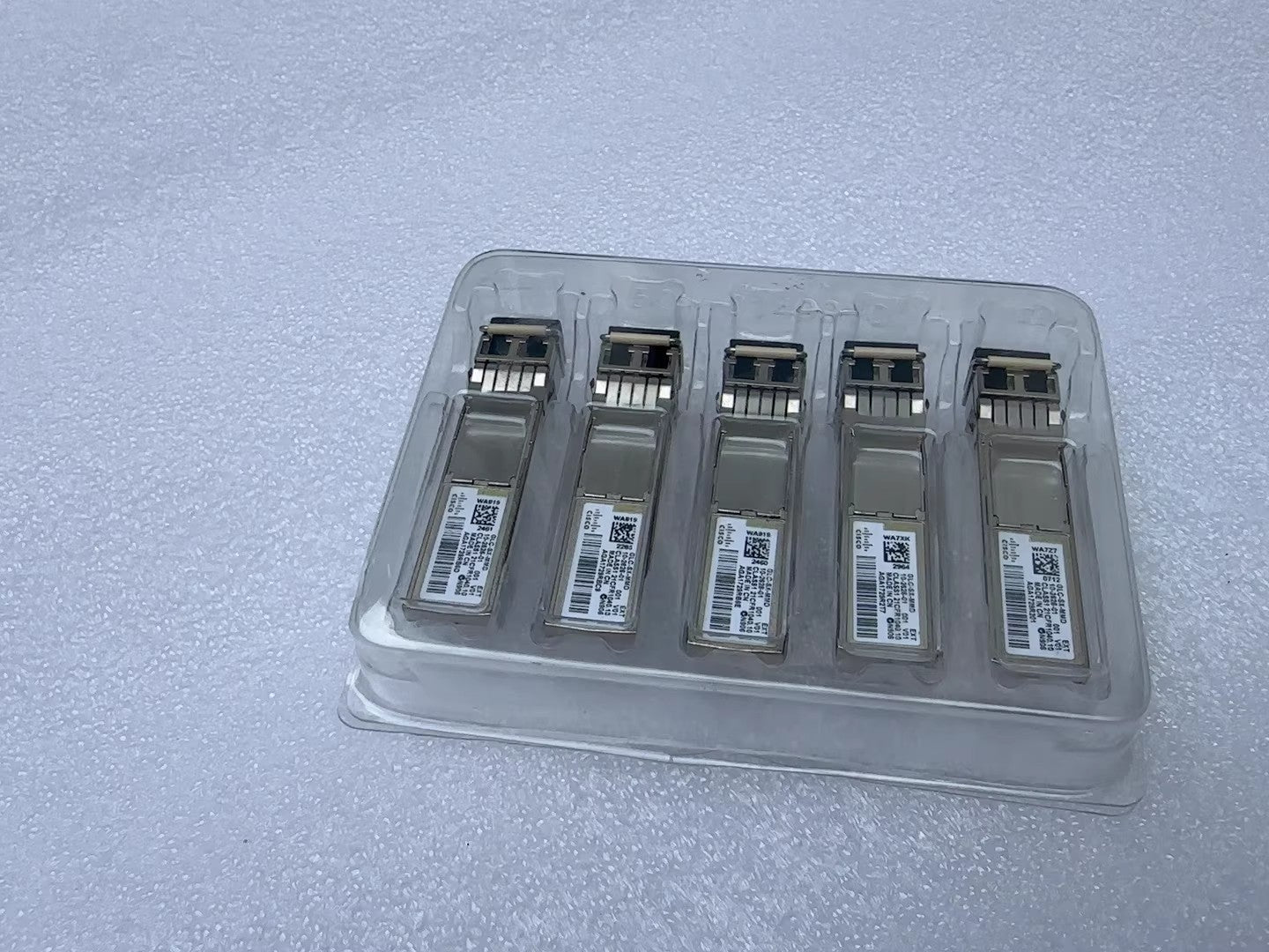 Lot of 5 Genuine CISCO GLC-SX-MMD 10-2626-01 SX MMD SFP MMF 850nm Transceiver