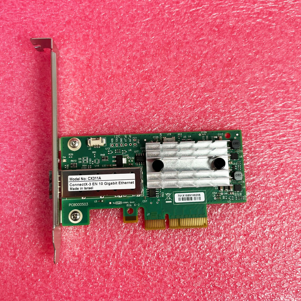 Mellanox MCX311A-XCAT ConnectX-3 Dual-Port 10GbE SFP+ Network Adapter PCIe