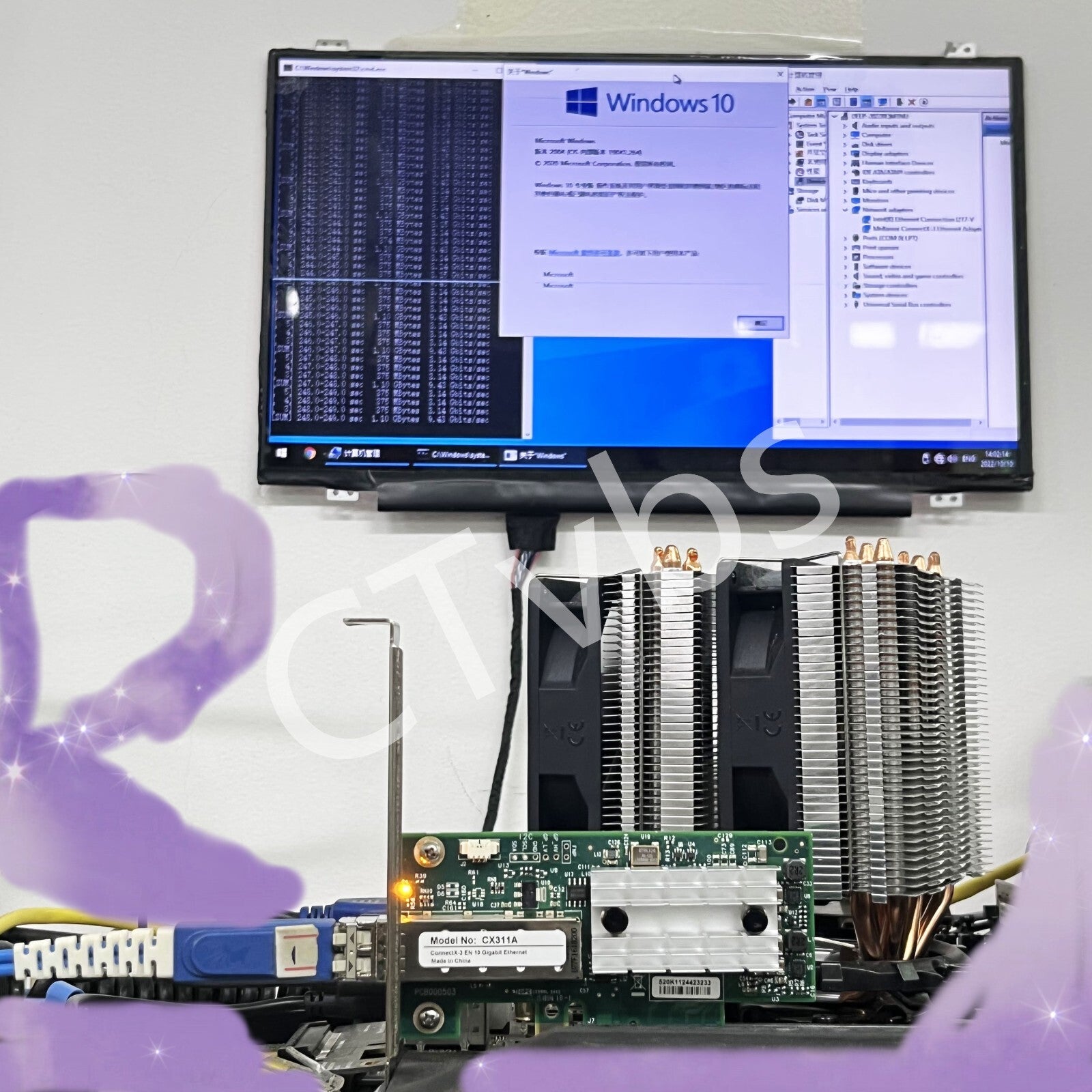Mellanox MCX311A-XCAT CX311A ConnectX-3 EN 10G Ethernet 10GbE SFP+ PCIe NIC